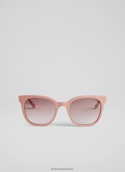 Accessories LK Bennett Women Jaina Frame Sunglasses Pink LJ48X710