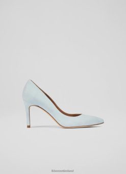 Shoes LK Bennett Women Floret Sea Suede Pointed Toe Courts Green LJ48X274