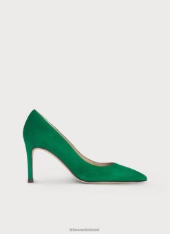 Shoes LK Bennett Women Floret Suede Pointed Toe Courts Green LJ48X341
