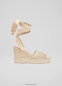 Shoes LK Bennett Women Magnolia Lace Espadrilles Beige LJ48X466