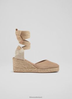 Shoes LK Bennett Women Maureen Suede Espadrilles Beige LJ48X479
